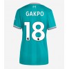 Liverpool Cody Gakpo #18 Tredje Tröja Dam 2025-26 Korta ärmar
